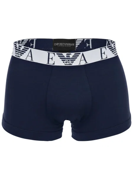 Emporio Armani Boxeri bleumarin alb
