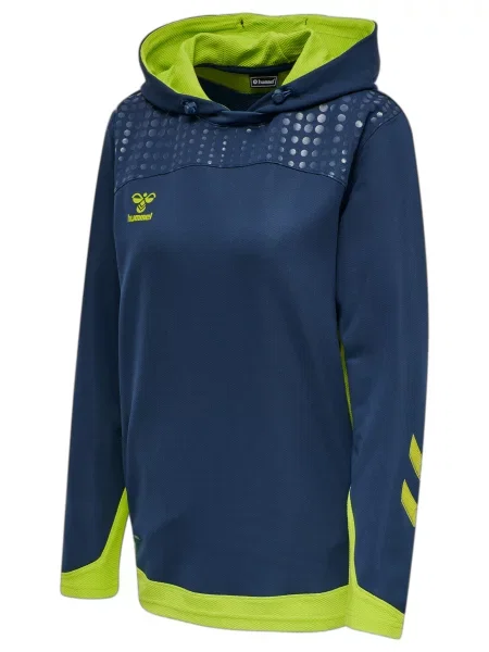 Bluza z kapturem Hummel hmlLEAD poly niebieska