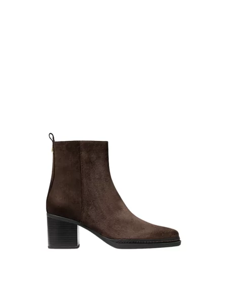 Botki Michael Kors zamszowe brązowe