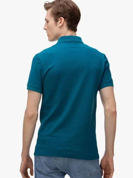 Поло Lacoste блакитне