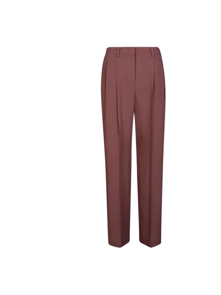 Сhinosy Incotex z krepy różowe