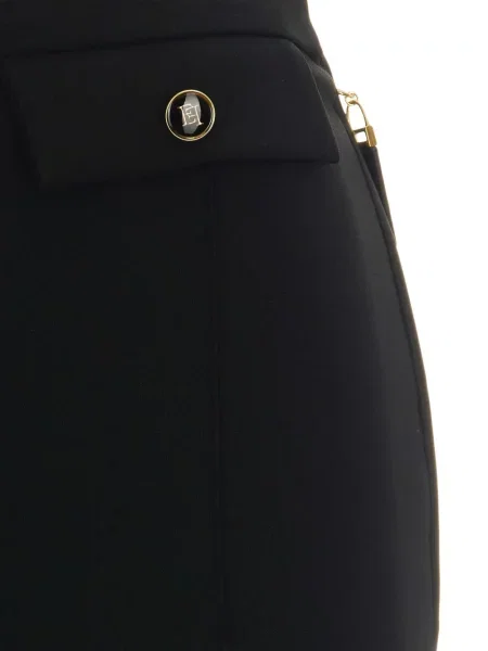 Pantaloni Elisabetta Franchi negru