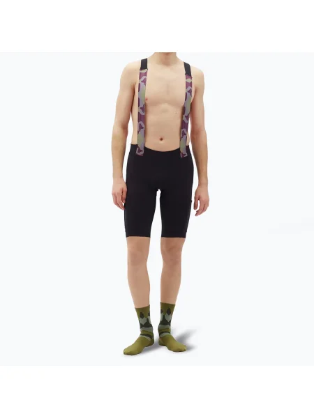 Pantaloni scurți de ciclism pentru bărbați SILVINI Salio Bib negru