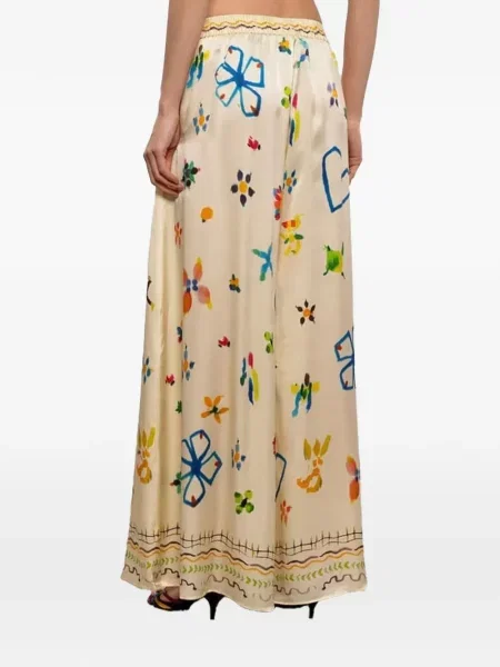Pantaloni Alemais de mătase