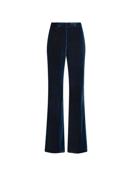 Pantaloni Etro de catifea albastru