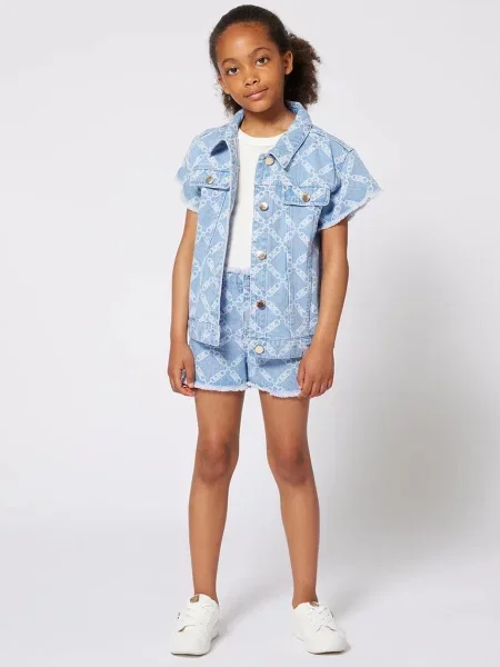 Детская джинсовая рубашка Michael Kors