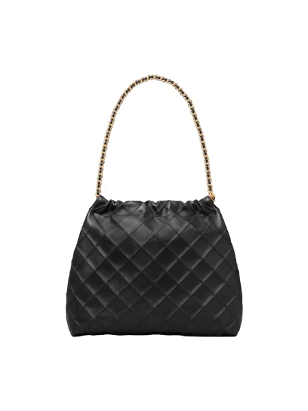 Torebka Tory Burch skórzana czarna