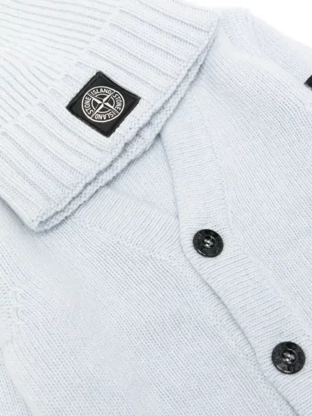 Kardigan dziecięcy Stone Island niebieski