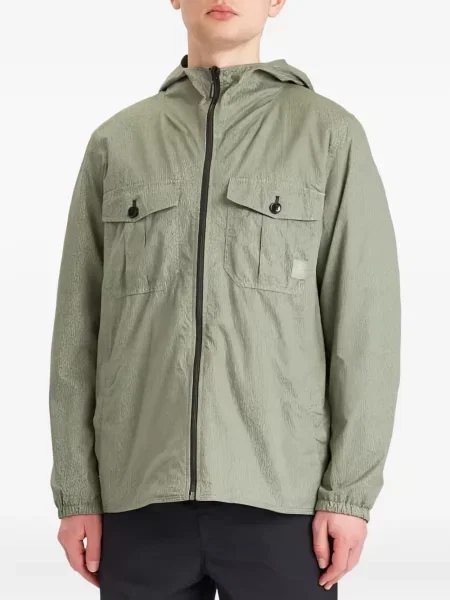 Geacă Ps Paul Smith cu glugă verde