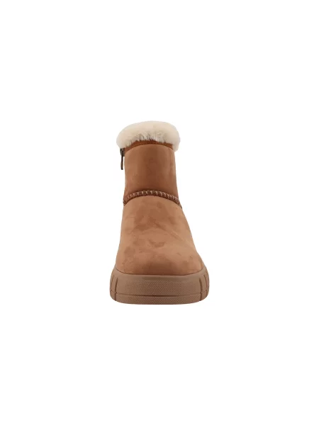 TOM TAILOR Botine crem / pueblo maro