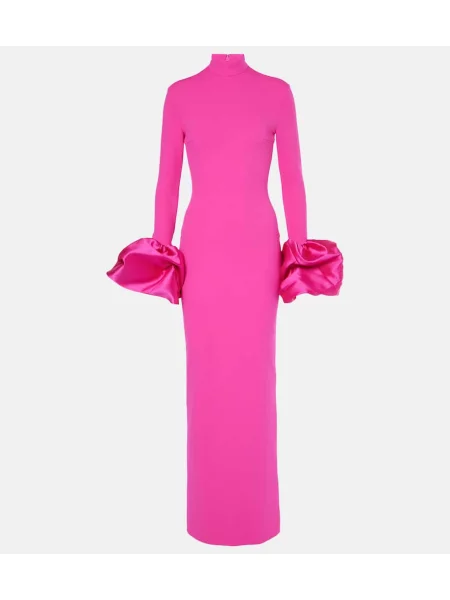 Rochie Solace London din satin roz