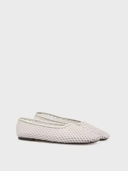 Балетки Calvin Klein серебряные