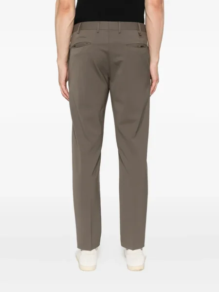 Pantaloni Pt Torino de lână verde