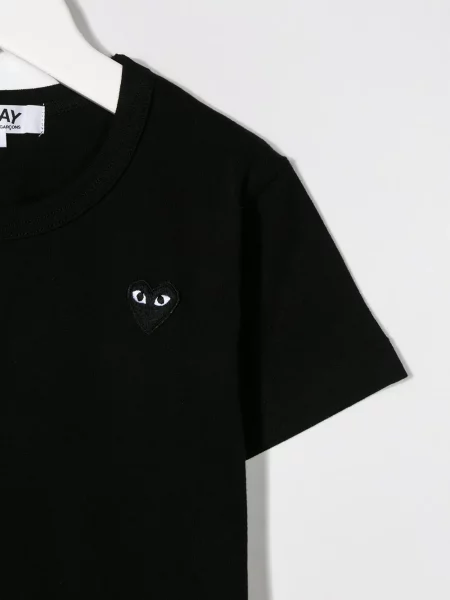 Dětské tričko Comme Des Garçons Play černé