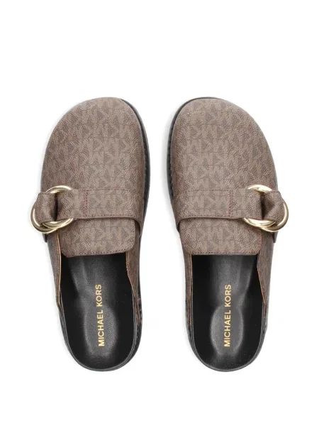 Pantofi cu toc Michael Michael Kors slingback maro
