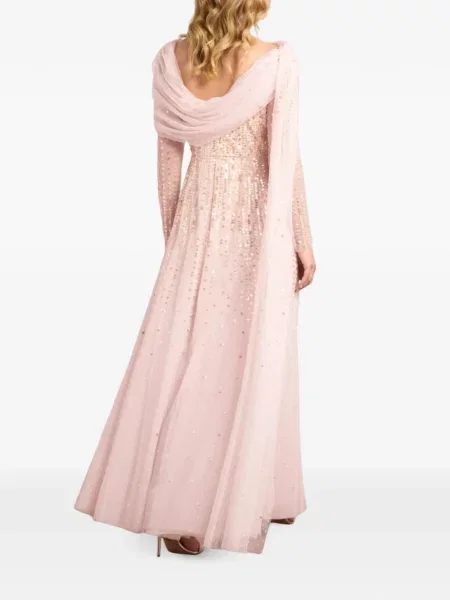 Rochie Needle & Thread cu paiete roz