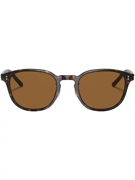 Ochelari de soare Oliver Peoples verde