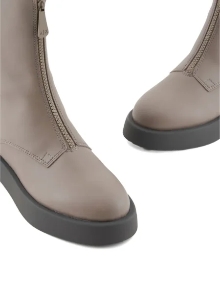 Botine Armani Exchange maro