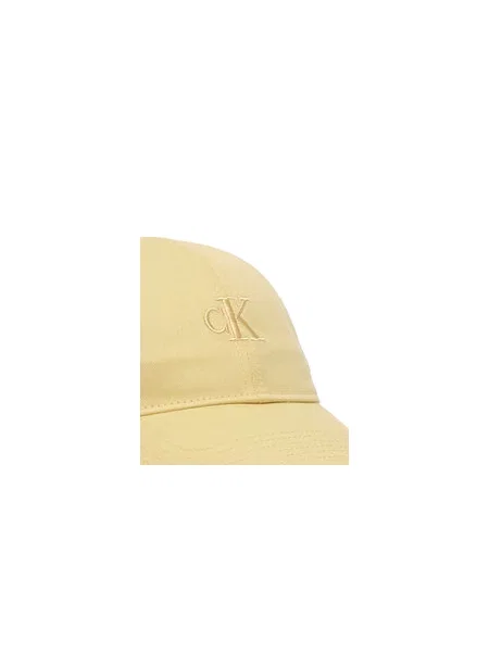 Calvin Klein Šilterica Monogram Embroidery Baseball Cap žuta