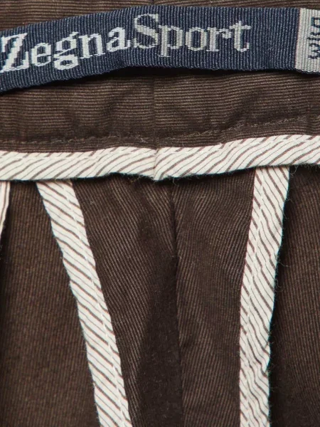 Pantaloni sport Zegna maro