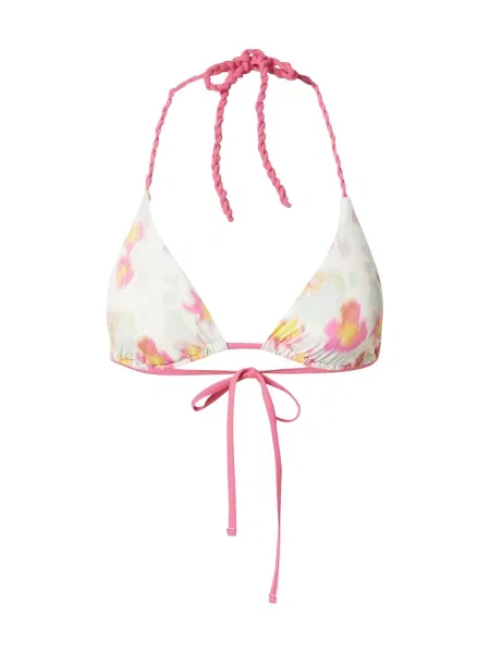 Hunkemöller Bikini zgornji del Madeira pastelno modra / svetlo zelena / svetlo roza bela