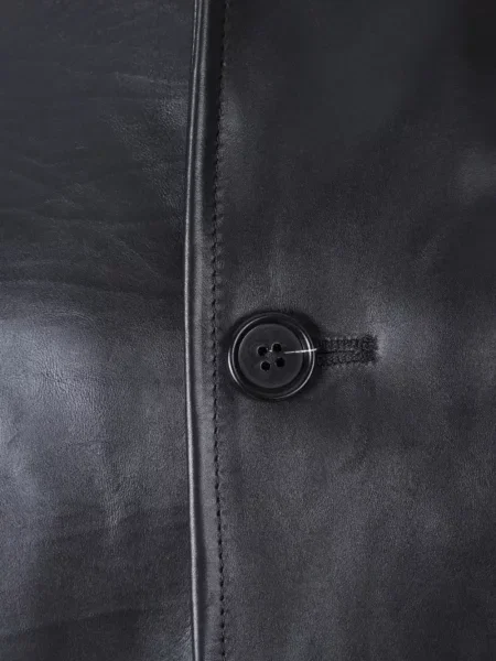 Geanta de piele Jil Sander negru
