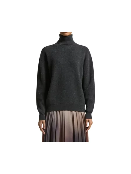 Sweter Peserico wełniany szary