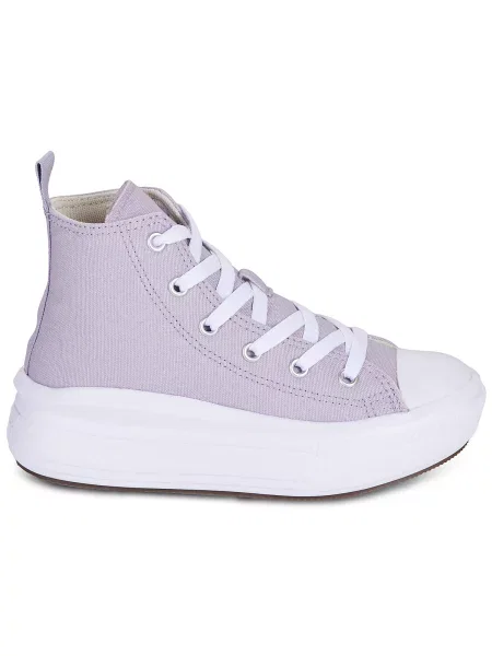 Členkové topánky Converse fialová