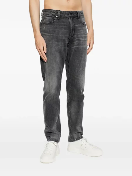 Blugi drepți Rag & Bone gri