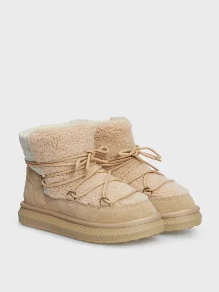 Дутики Prpy бежевые