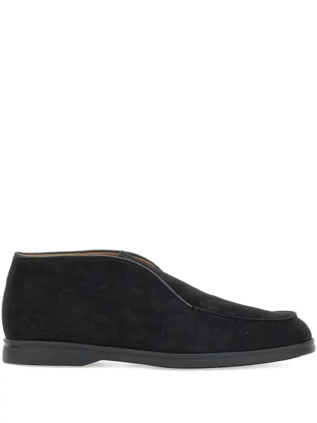 Pantofi loafer Duca Heritage din piele de căprioară negru