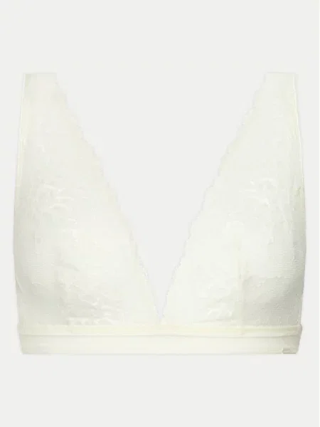 Trikotni nedrček Calvin Klein Underwear bela