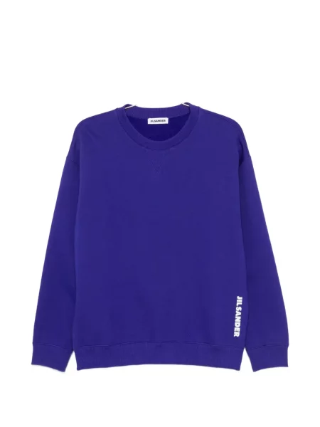 Hanorac Jil Sander cu imagine albastru