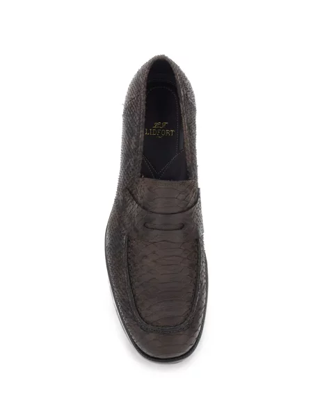 Pantofi loafer Lidfort maro