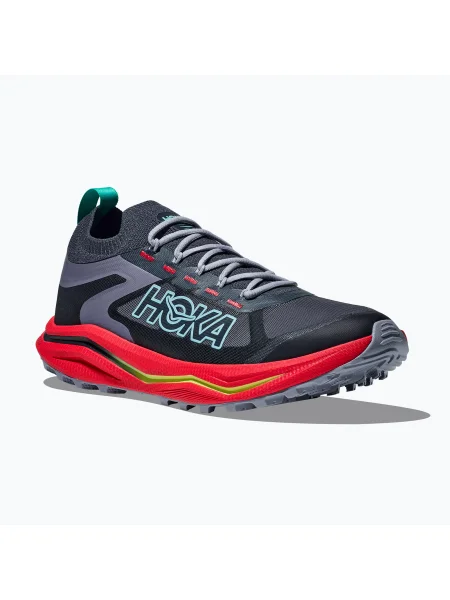 Férfi futócipő HOKA Zinal 2 stormy skies/cerise. Méret: 42 EU