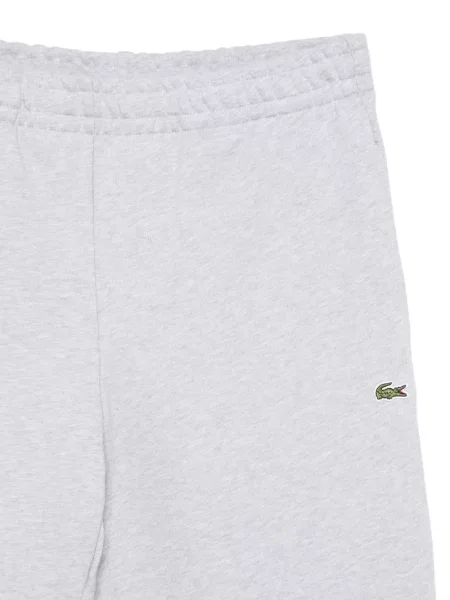 Pantaloni Lacoste alergare cu cordon gri