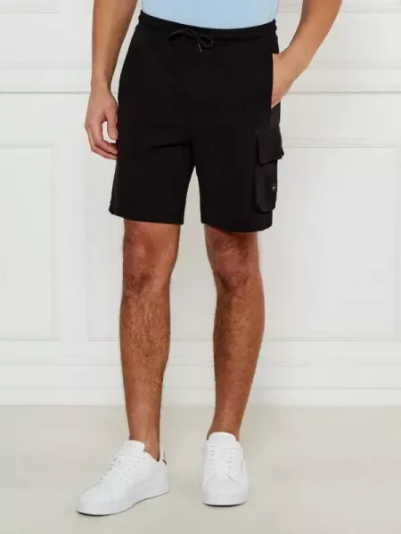Calvin Klein Jeans Pantaloni scurți negru