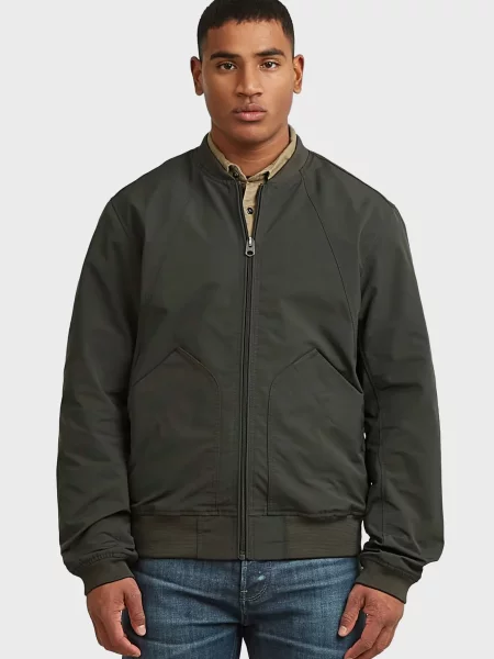 Бомбер G-star Raw сірий