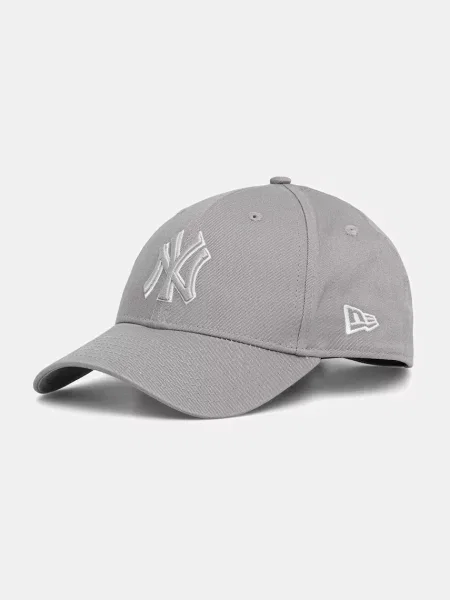 Шапка с козирка New Era 0 сиво