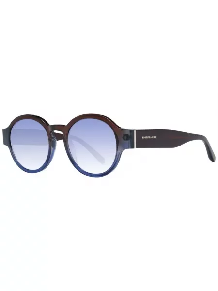 Okulary przeciwsłoneczne Scotch & Soda gradientowe brązowe