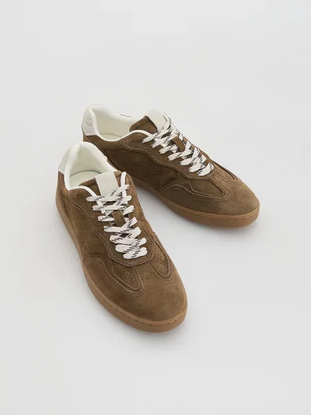 Замшевые кеды Reserved