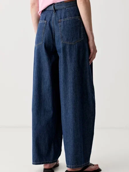 Tommy Hilfiger jeansy loose granatowe