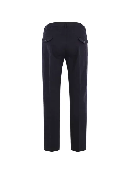 Pantaloni Eleventy cu cordon albastru