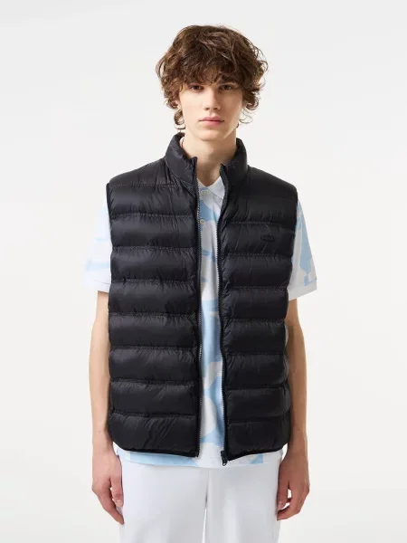 Жилет з утеплювачем Lacoste темно-синій синій