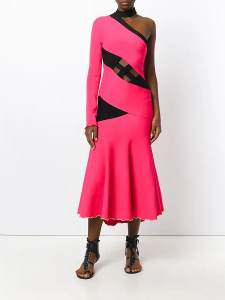 Rochie Proenza Schouler tricotate roz