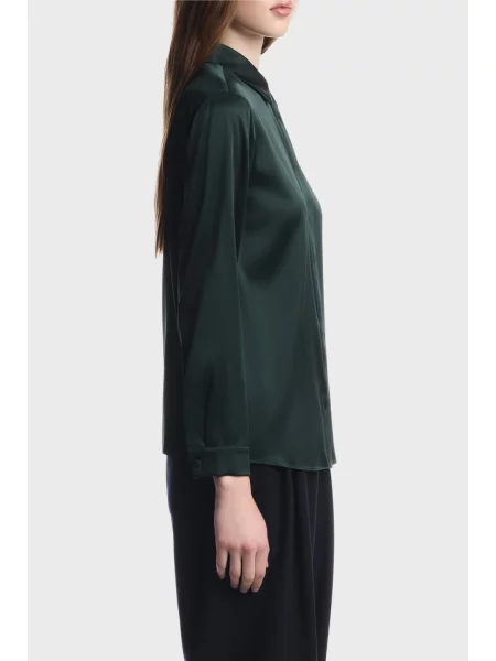 Рубашка Emporio Armani зеленая