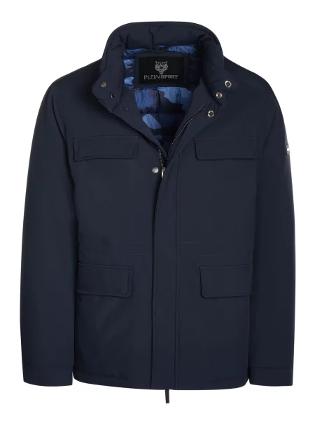 Philipp Plein Zimska jakna Plein Sport Jacke mornarsko plava