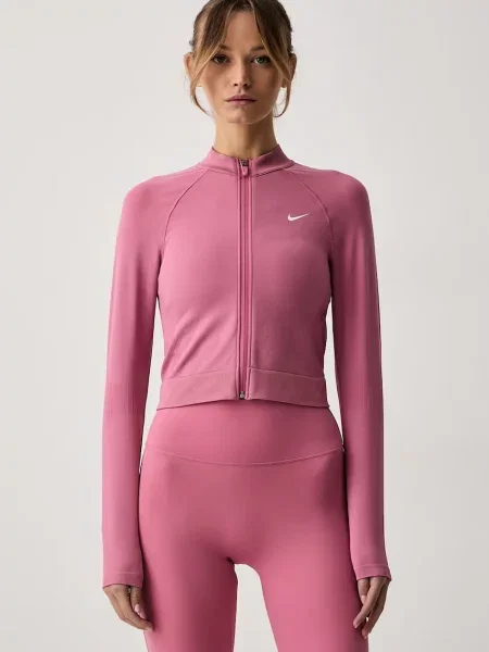 Nike hanorac de antrenament pentru femei Pro Seamless roz
