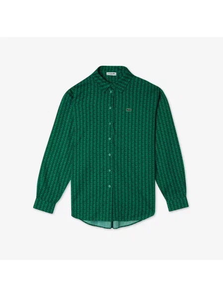 Lacoste Koszulka Lacoste zielona