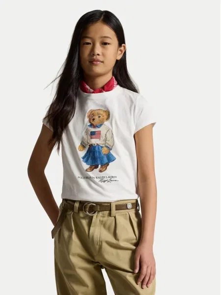 Dětské polotričko Polo Ralph Lauren bílé